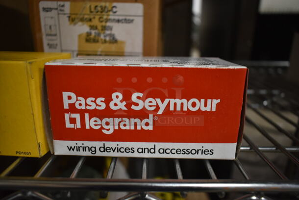 BRAND NEW IN BOX! Lot of Various BRAND NEW Items Including Pass & Seymour Plug Heads.  - Image 3 of 8