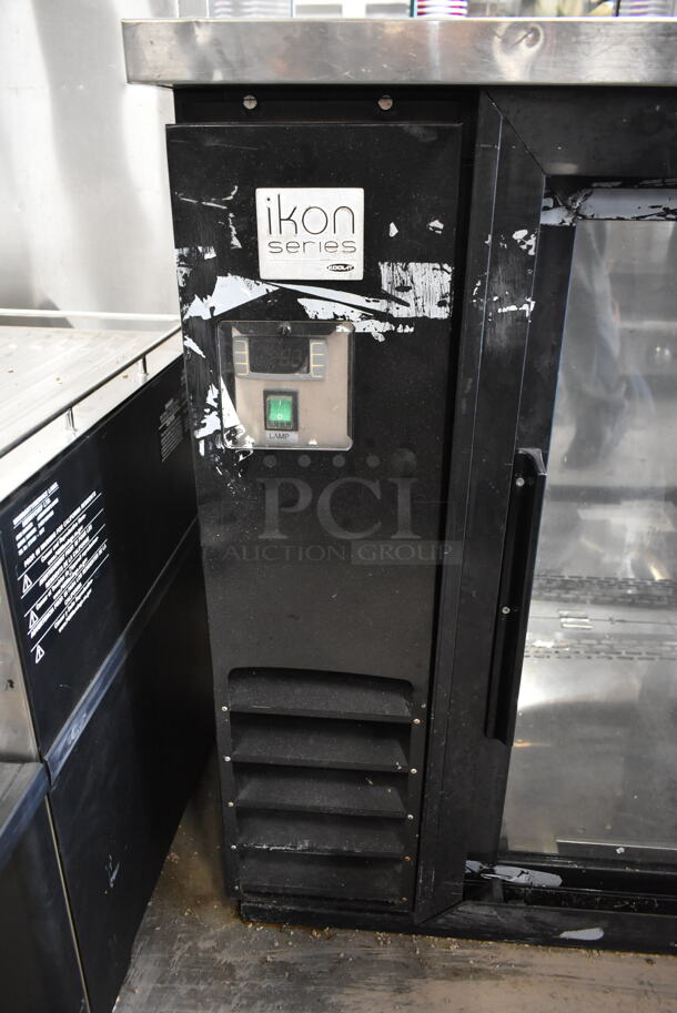 Kool-it KBB60-2G-24SD-A Stainless Steel Commercial 3 Door Back Bar Cooler Merchandiser. 115 Volts, 1 Phase. Tested and Working! - Image 3 of 7