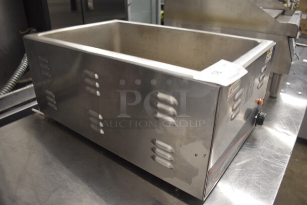 APW Wyott W-3Vi Commercial Stainless Steel Countertop Food Warmer 
With One Pan Well. 120V, 1 Phase. Tested and Working! - Image 2 of 4