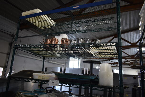ALL ONE MONEY! Three Tier Lot of Various Items Including Metal Cream Pitchers and Stainless Steel Drop In Bin Lids - Image 1 of 4