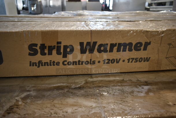 PALLET LOT of 23 BRAND NEW SCRATCH AND DENT! ServIt 423SWI72CP Stainless Steel Commercial 72" High Wattage Strip Warmer with Infinite Controls. 120 Volts, 1 Phase. 23 Times Your Bid! - Image 4 of 6