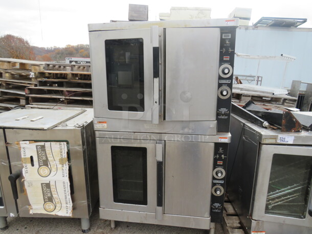 One Hobart Double Stack Electric Convection Oven. Unable To Test. 38X38X66 - Image 1 of 4