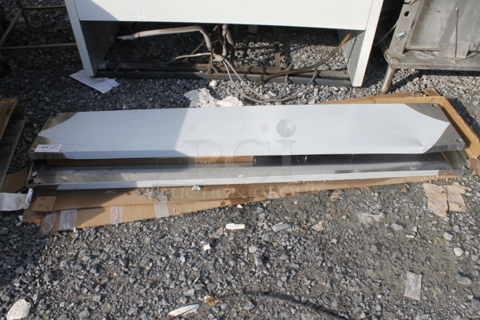 ALL ONE MONEY! Lot of 2 BRAND NEW SCRATCH AND DENT! Stainless Steel Under Shelf.