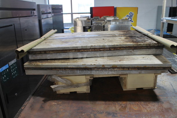 2 Blodgett Stainless Steel Commercial Natural Gas Powered Single Deck Pizza Ovens w/ Cooking Stones. 2 Times Your Bid! - Image 10 of 11