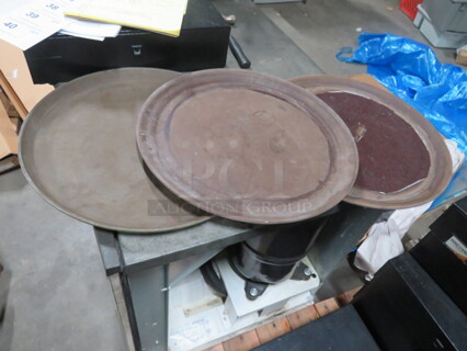 16 Inch Waitress Tray. 3XBID