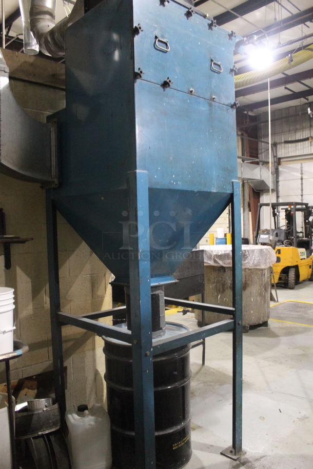 Crouse Hinds HHE1101-B Blue Metal Commercial Dust Collector. 3 Phase. BUYER MUST REMOVE. - Image 4 of 9