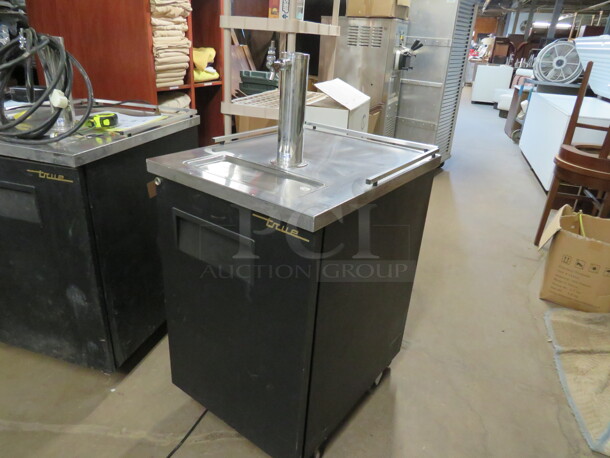 One True 1 Door Kegorator With 1 Tower, 1 Tap, on Casters. Model# TDD-1. 115 Volt. 23.5X30X52 - Image 4 of 4