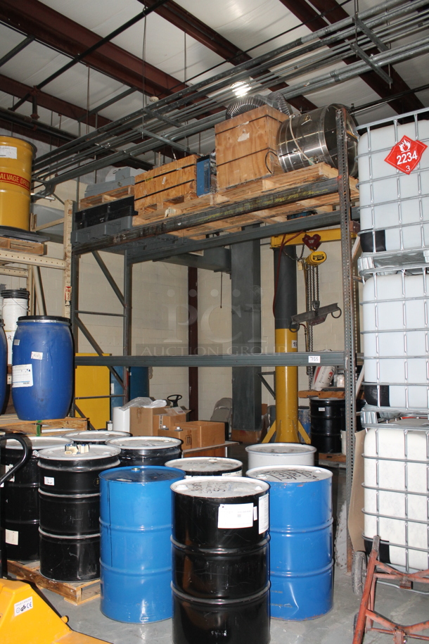 ALL ONE MONEY! Lot of Gray Metal Pallet Racking. Does Not Include Contents. BUYER MUST REMOVE. - Image 1 of 4