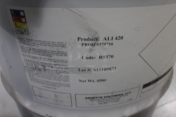 ALL ONE MONEY! PALLET LOT of 4 Barrels; Fungitrol Fungicide, Sartomer. BUYER MUST REMOVE. - Image 5 of 10