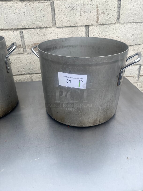 Commercial Aluminum Cooking Pot NSF  - Image 3 of 4