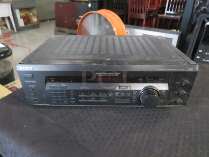 One Sony Audio/Video Control Center With STR Digital Cinema Sound Processor. #SE391.