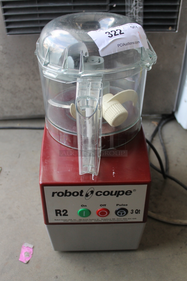 Robot Coupe R2NCLR Metal Commercial Food Processor. 120 Volts, 1 Phase. Tested and Does Not Power On - Image 1 of 4