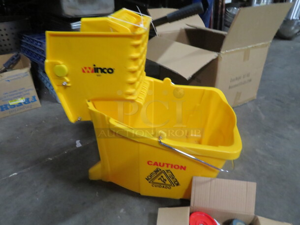 One NEW Mop Bucket And Wringer. Assembly Required. - Image 2 of 4
