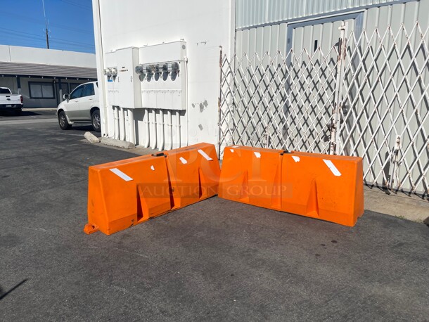 Clean! Commercial Traffic Barrier - 60 x 16 x 24 inch Great for Blocking Parking lot - Image 4 of 9