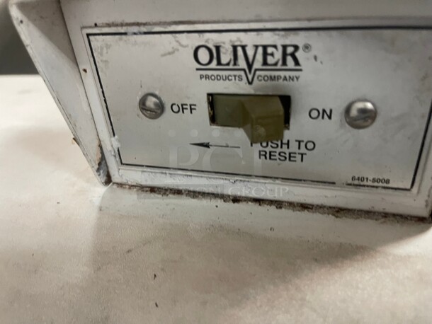 Working! Oliver 797 Commercial Bread Slicer Floor Model 1/2 HP NSF 115 Volt Tested and Working! - Image 3 of 5