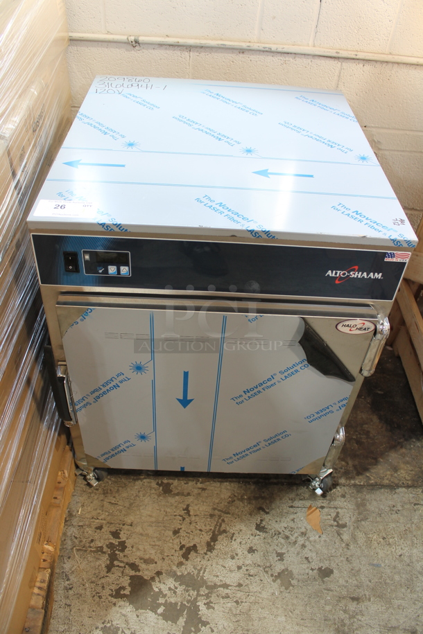 BRAND NEW! 2022 Alto Shaam 750-S Stainless Steel Commercial Heated Holding Cabinet on Commercial Casters. 120 Volts, 1 Phase. Tested and Working! - Image 2 of 6