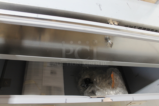 BRAND NEW! 2023 Traulsen RMC58S6 Stainless Steel Commercial 58" Single Sided School Milk Cooler on Commercial Casters. 115 Volts, 1 Phase. Tested and Working! - Image 7 of 9