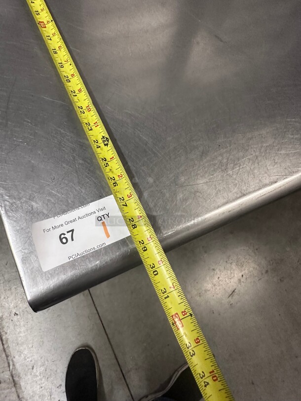 Stainless Steel Commercial Heavy Duty Work Table NSF  - Image 6 of 7