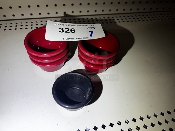 Mini Plastic Sauce Cups (7) - Image 1 of 1