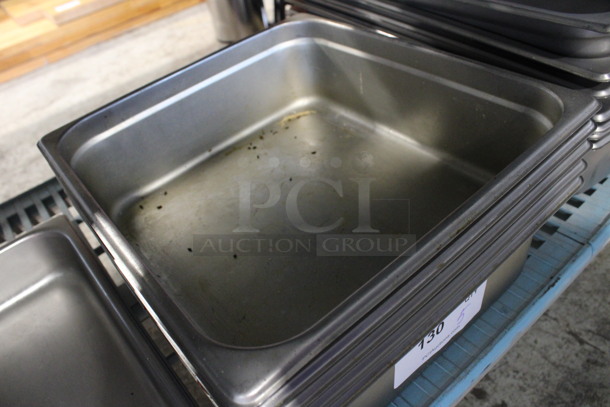 5 Stainless Steel Drop In Bins. 13x14x4. 5 Times Your Bid! - Image 2 of 3