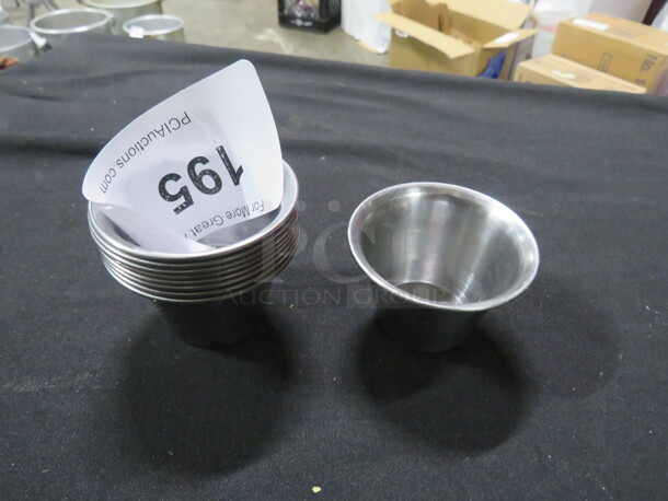 Stainless Steel Condiment Cup. 9XBID