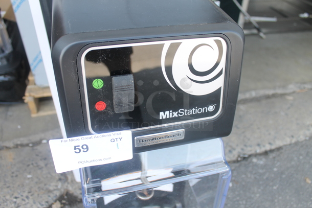 LIKE NEW! Hamilton Beach HMD880 MixStation Heavy-Duty Drink Mixer with 1/3 HP Induction Motor. 120 Volts, 1 Phase. Unit Has Only Been Used a Few Times! 
 Tested and Working! - Image 5 of 8