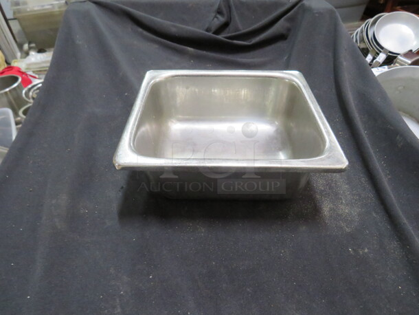 1/6 Size 2.5 Inch Deep Stainless Hotel Pan. 3XBID