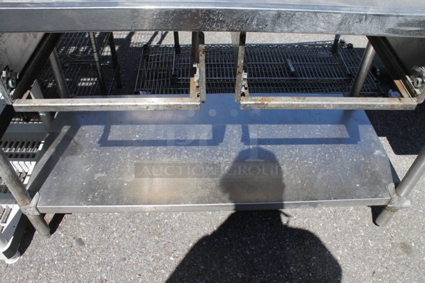 Stainless Steel Commercial 3 Bay Sink w/ Dual Drain Boards, Faucet and Handles. Bays 20x18 - Image 2 of 5