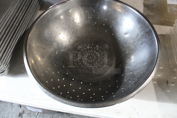 2 Various Metal Colanders. Includes 16x16x5. 2 Times Your Bid! - Image 2 of 3