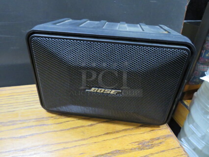 One BOSE Speaker. Model# 101.