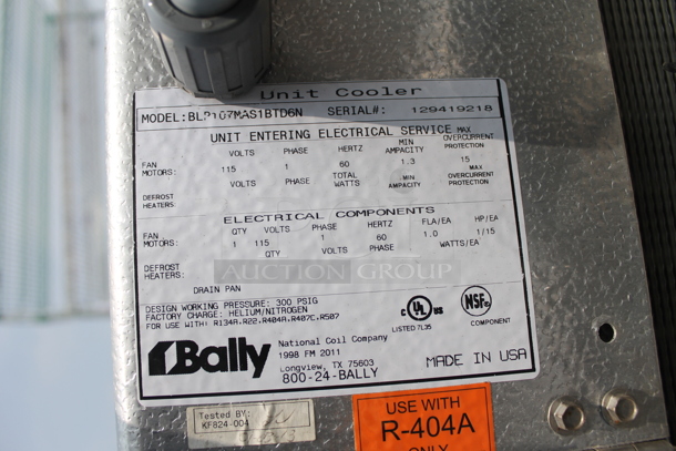Vollrath 56745 4'x6'x6' Walk In Cooler With Bally Unit Fan BLP107MAS1BTD6N 115V, 1 Phase And Tecumsah Compressor AE234-AS-668-A2, AEA4440AXA. 100-115V. - Image 9 of 12