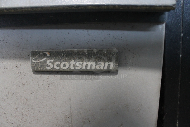 Manitowoc QY0604A Stainless Steel Commercial Ice Head on Scotsman Ice Bin. 208-230 Volts, 1 Phase.  - Image 8 of 9