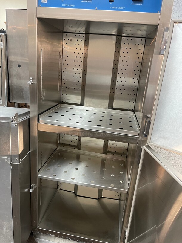 Working! Scientek SWC-2b-24 Double Commercial Warming Cabinets 
Constant temperature NSF 120 Volt Tested and Working! - Image 9 of 10