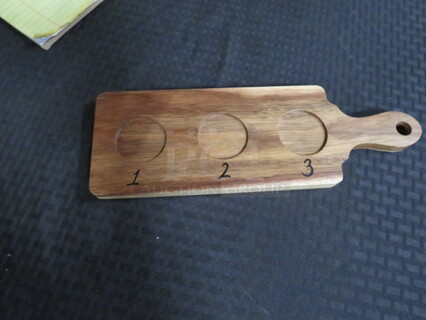Wooden Flight Paddle. 13X4. 5XBID