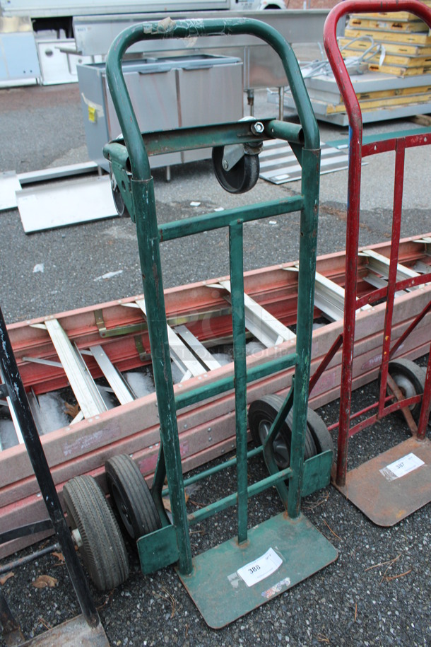 Green Metal Furniture Dolly. 21x18x45 - Image 2 of 5