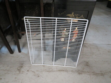 One Coated Refrigerator Rack. 23X24.