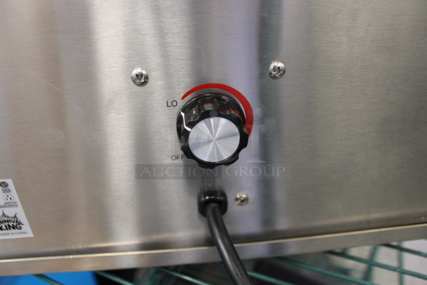 Carnival King 381CDPW2 Stainless Steel Commercial Countertop Cone Dip Warmer. 120 Volts, 1 Phase.  - Image 5 of 7