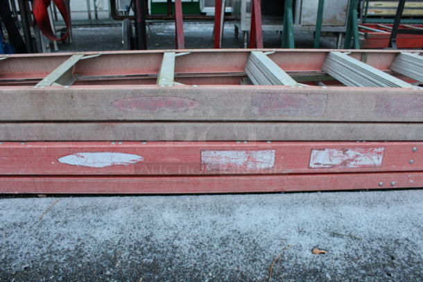 2 Werner Orange 10' Ladders. 2 Times Your Bid! - Image 4 of 6