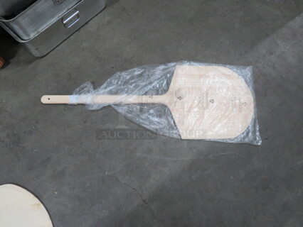 One NEW Wooden Pizza Paddle.