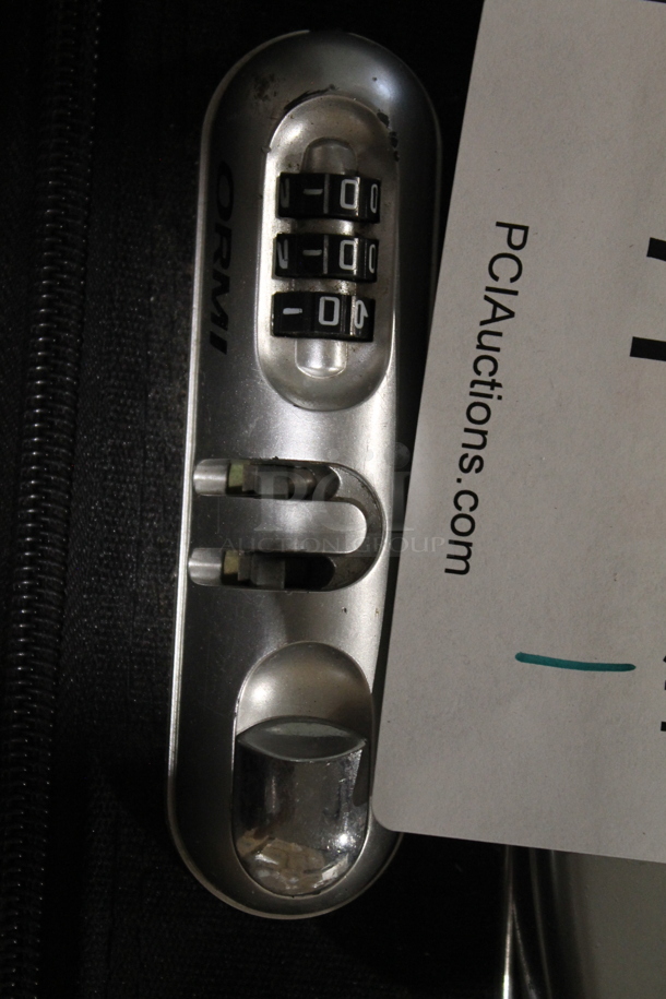 Ormi Black Locking Rolling Luggage. - Image 5 of 7