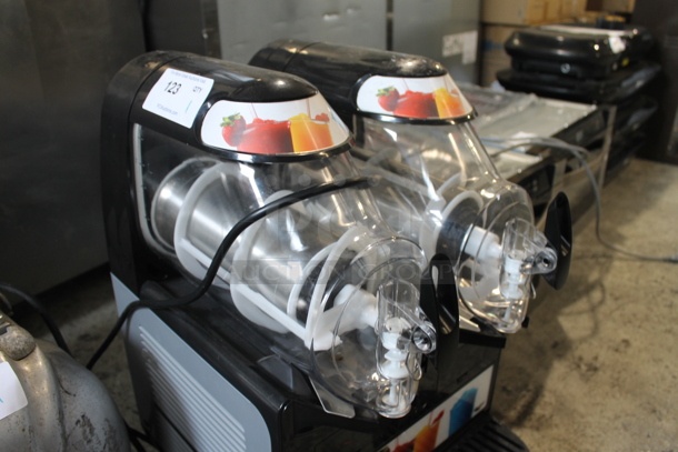 BRAND NEW SCRATCH AND DENT! Vollrath VCBA128-37 Metal Commercial Countertop 2 Hopper Slushie Machine. 115 Volts, 1 Phase. Tested and Working! - Image 7 of 9