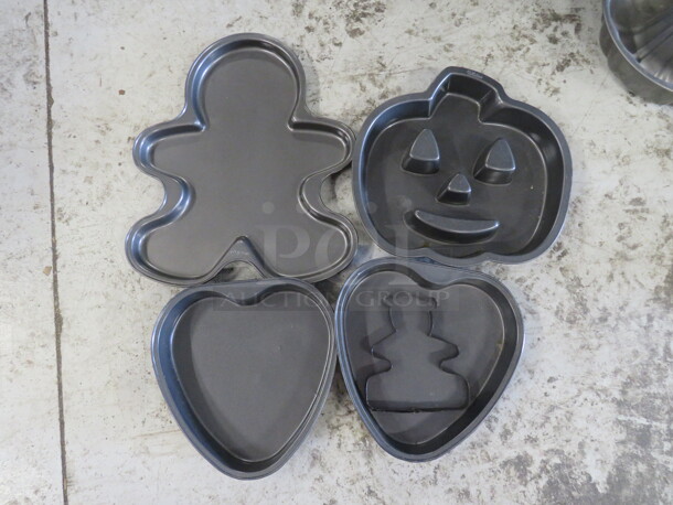 One Lot Of Assorted Baking Pans. - Image 1 of 1