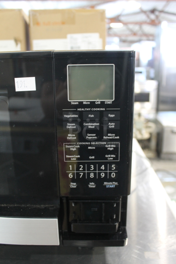 Sharp AX-1100S Metal Microwave Oven. 120 Volts, 1 Phase.  - Image 2 of 7