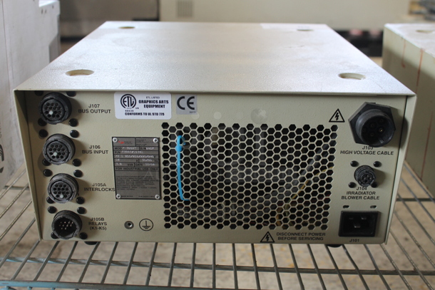 Fusion UV P300MT Metal Countertop Power Supply. 200/208/220/240 Volts, 1 Phase. - Image 2 of 3