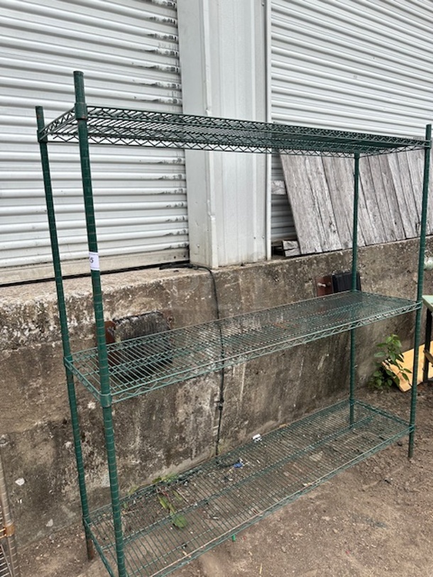 One Metro Shelf With 3 Shelves. 72X18X75 - Image 1 of 1