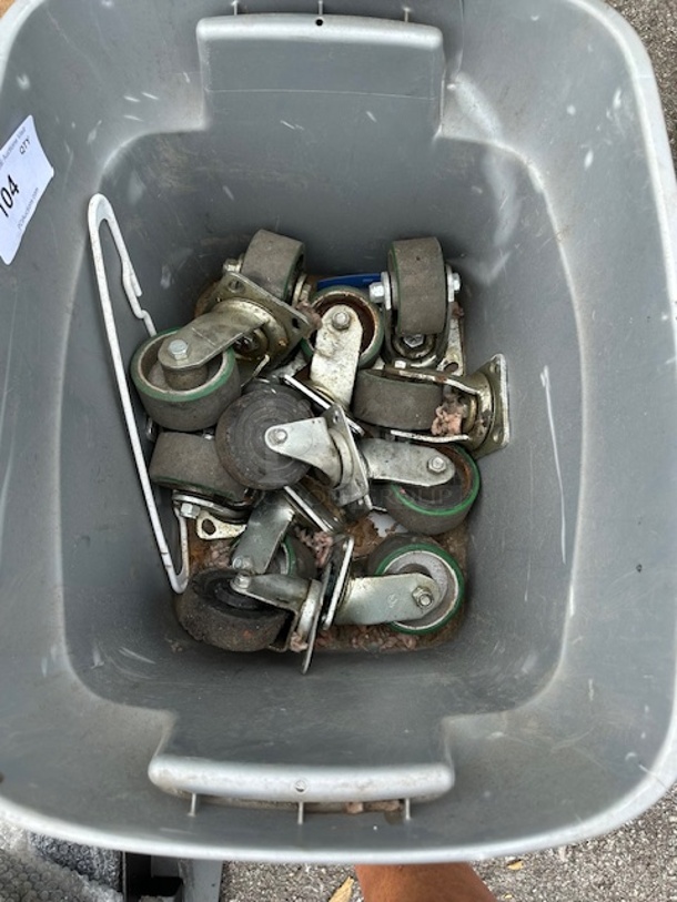 One Lot Of Casters. - Image 1 of 1