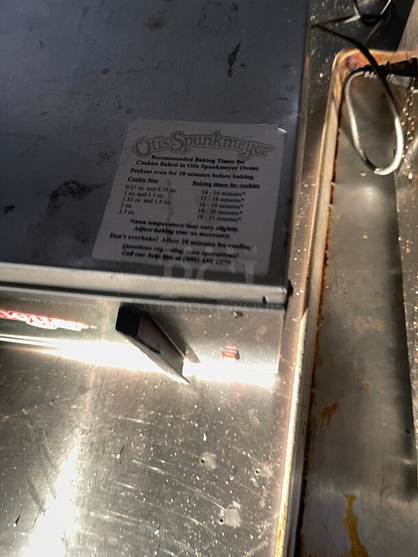 Clean! Otis Spunkmeyer OS-1 Commercial NSF Convection Cookie Oven  - Image 3 of 5