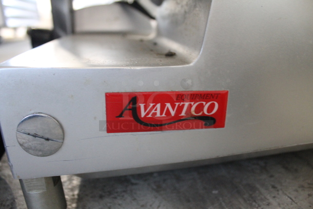 Avantco SL300C Stainless Steel Commercial Countertop Automatic Meat Slicer w/ Blade Sharpener. 110-120 Volts, 1 Phase. Tested and Working! - Image 7 of 10