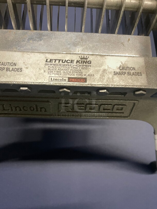 Commercial Lincoln Lettuce King Lettuce Chopper NSF Works Great - Image 4 of 6