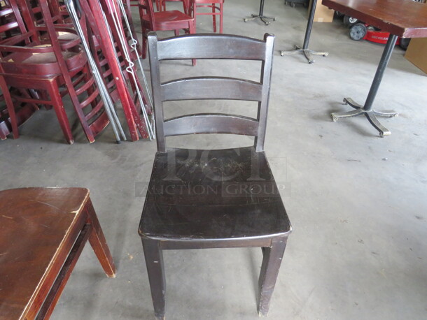 Solid Wooden Chair. 2XBID